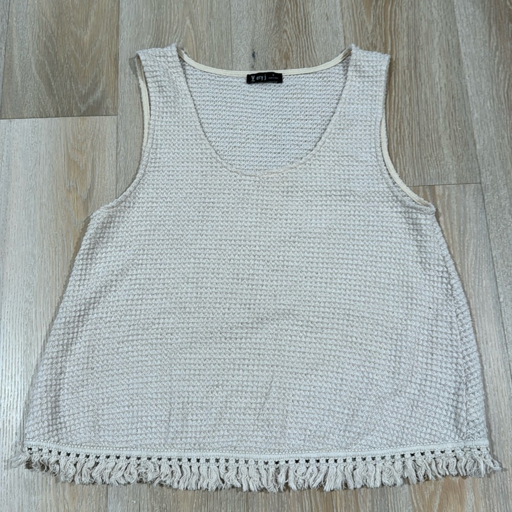 Fringe tank top